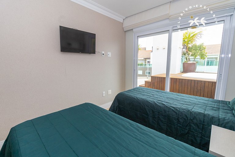 Boulevard 308B - Cobertura 3 quartos com jacuzzi privativa -