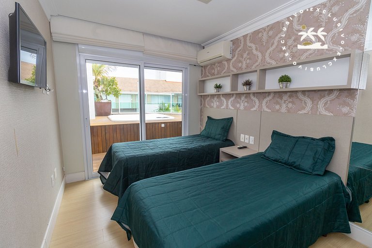 Boulevard 308B - Excelente cobertura em condomínio de luxo n