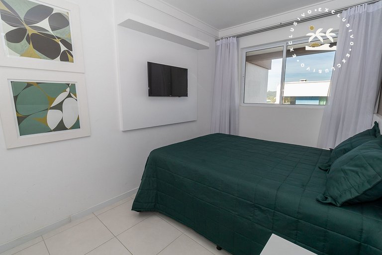 Cardeal 403C - Aconchegante apartamento na praia de Bombas -