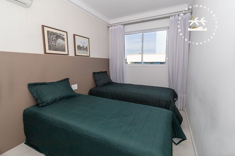Cardeal 403C - Aconchegante apartamento na praia de Bombas -