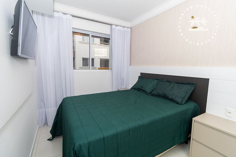 Cardeal 206B - Aconchegante apartamento na praia de Bombas -
