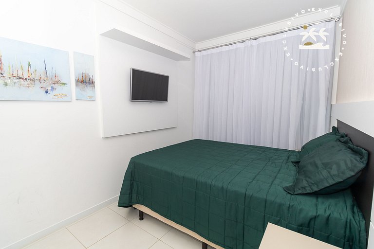 Cardeal 206B - Aconchegante apartamento na praia de Bombas -