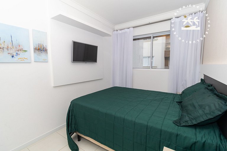 Cardeal 206B - Aconchegante apartamento na praia de Bombas -