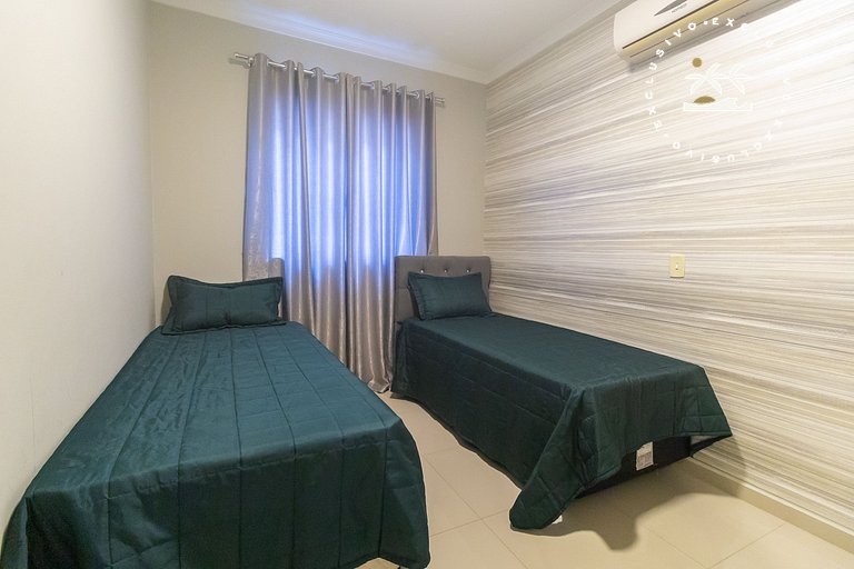 Palazzo Toscano 201 - 3 Quartos - 1 Vaga de Garagem | Praia