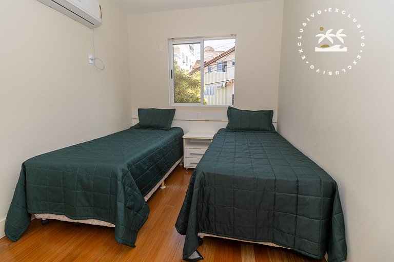 Porto Canoas 203 - Apto 2 quartos a 150 metros da Praia de B