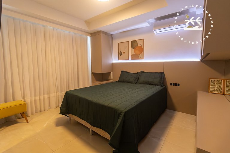 Terrazzo 602B - Cobertura duplex 2 suítes em condomínio de l