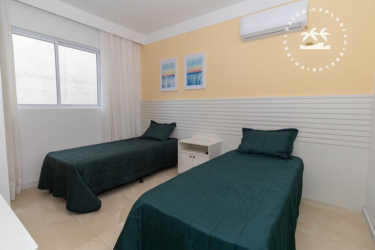Terrazzo 402B - Apartamento 02 suítes - Acomoda até 06 pesso