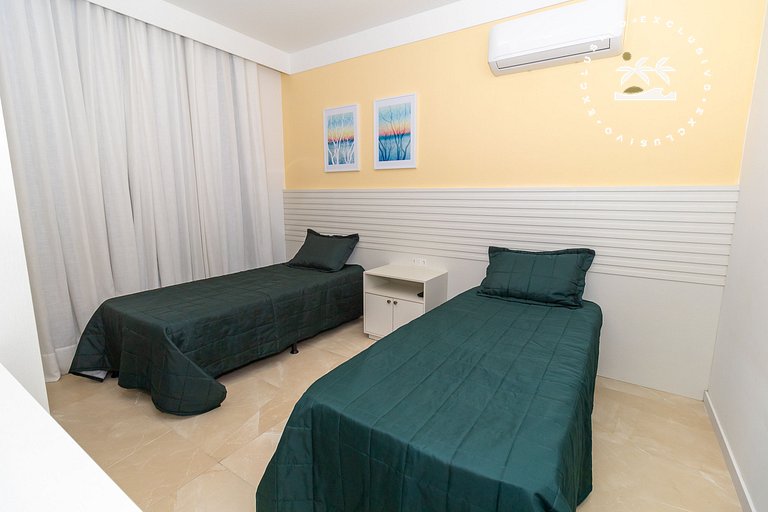 Terrazzo 402B - Apartamento 02 suítes - Acomoda até 06 pesso
