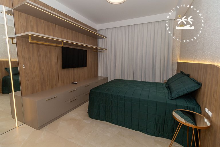 Terrazzo 508A - Apartamento 02 quartos - Acomoda até 05 pess