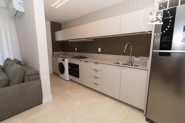 Terrazzo 508A - Apartamento 02 quartos - Acomoda até 05 pess