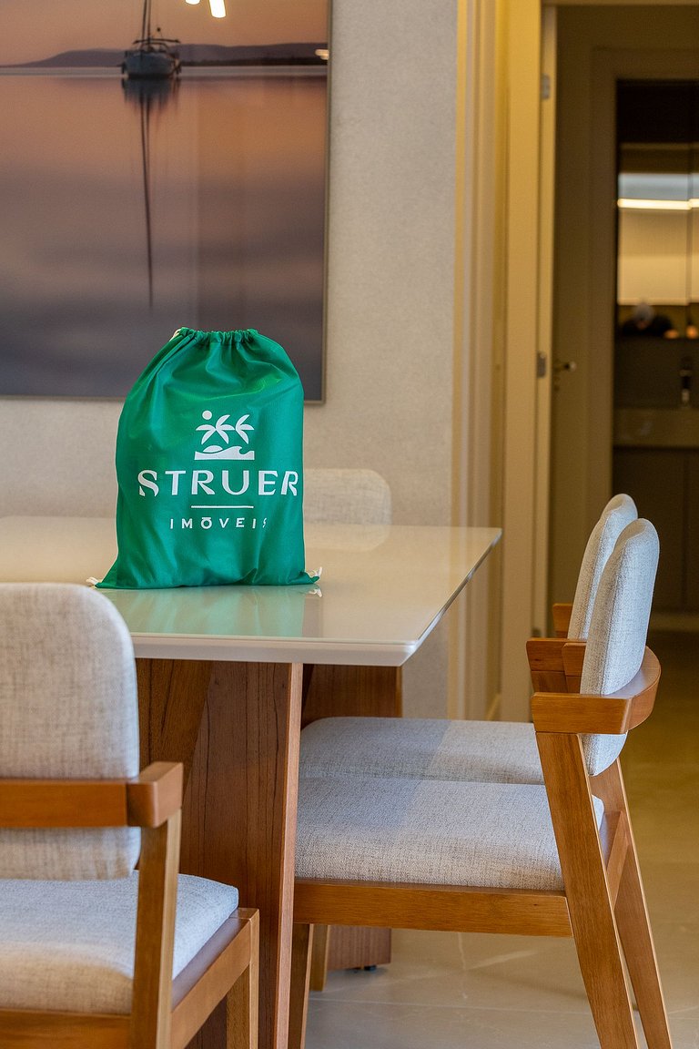 Terrazzo 508A - Apto 2 quartos em condomínio de luxo à 300 m