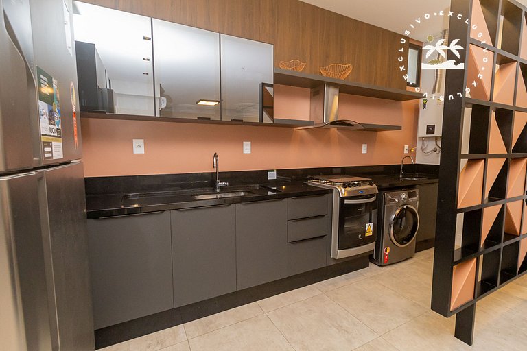 Adra 001 - 3 Bedrooms - 2 Parking Spaces | Downtown Bombinha