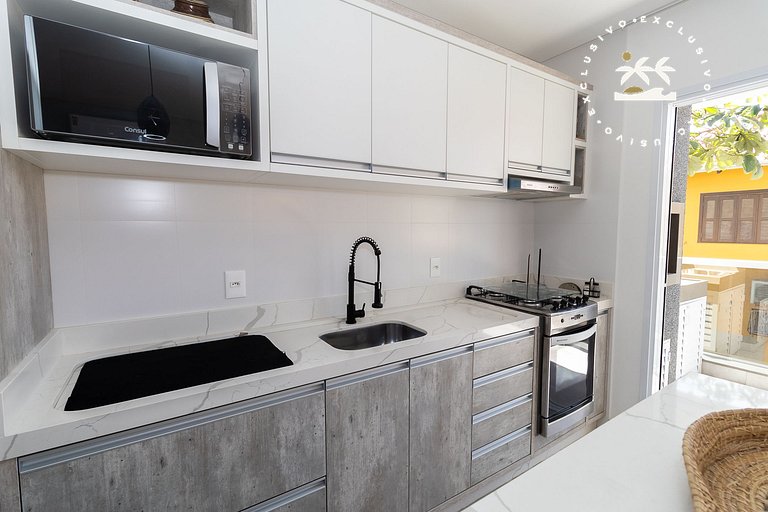 Solar do Atlântico 108 - Excelente apartamento 2 suítes em c