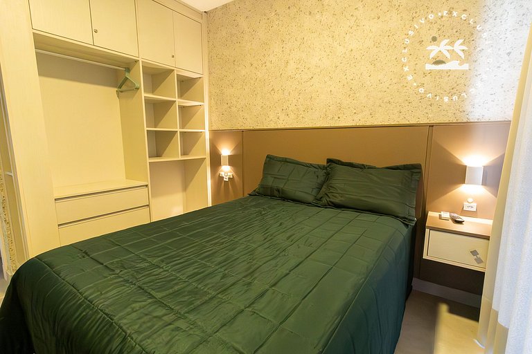 Solar do Atlântico 108 – Edifício Frente Mar - 2 Suítes - 2