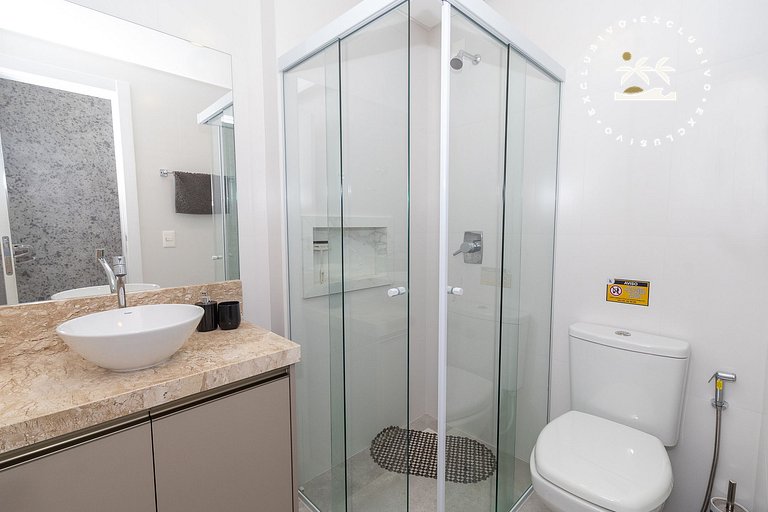 Solar do Atlântico 108 - Excelente apartamento 2 suítes em c