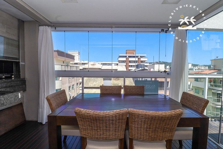 Pardal Village 501 - Cobertura com Piscina Privativa à 200 m