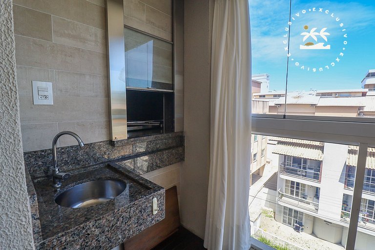 Pardal Village 501 - Cobertura com Piscina Privativa à 200 m