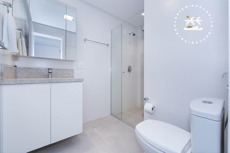 Positano 206 - Apartamento 02 suítes - Finamente mobiliado e