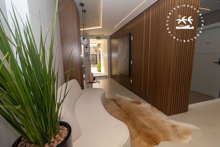 Barbados 302 - Apartamento com 2 suítes - 200 metros da prai