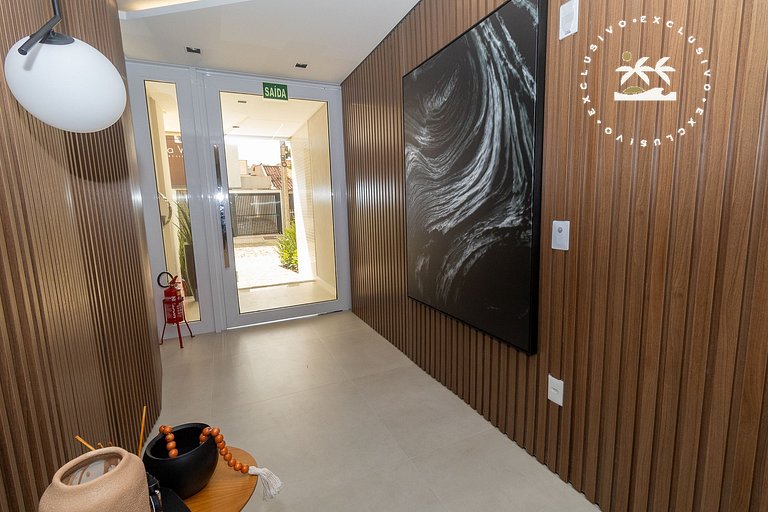 Barbados 302 - Apartamento com 2 suítes - 200 metros da prai