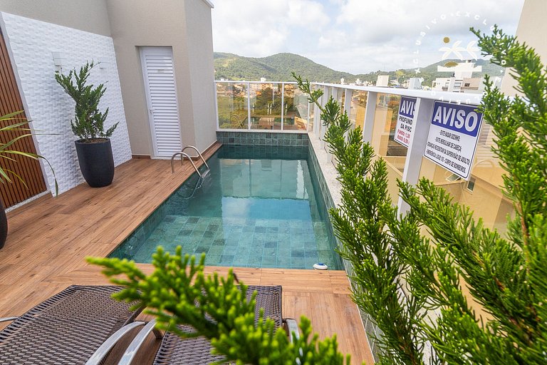 Barbados 302 - Apartamento com 2 suítes - 200 metros da prai