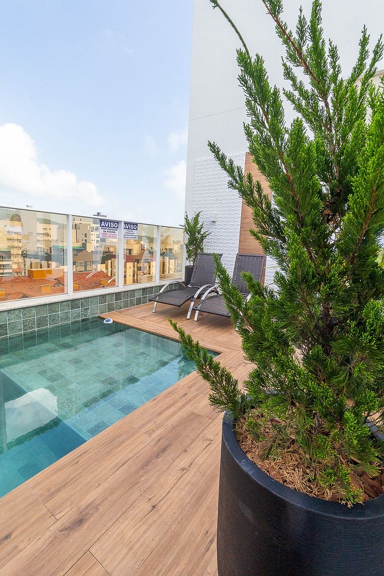 Barbados 302 - Apartamento com 2 suítes - 200 metros da prai