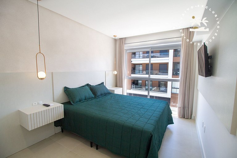 Barbados 302 - Apartamento com 2 suítes - 200 metros da prai