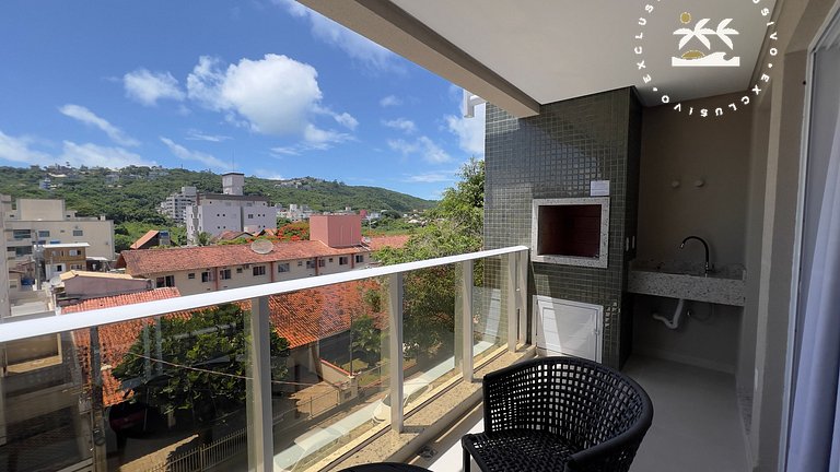 Barbados 302 - Apartamento com 2 suítes - 200 metros da prai