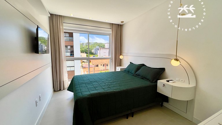 Barbados 302 - Apartamento com 2 suítes - 200 metros da prai