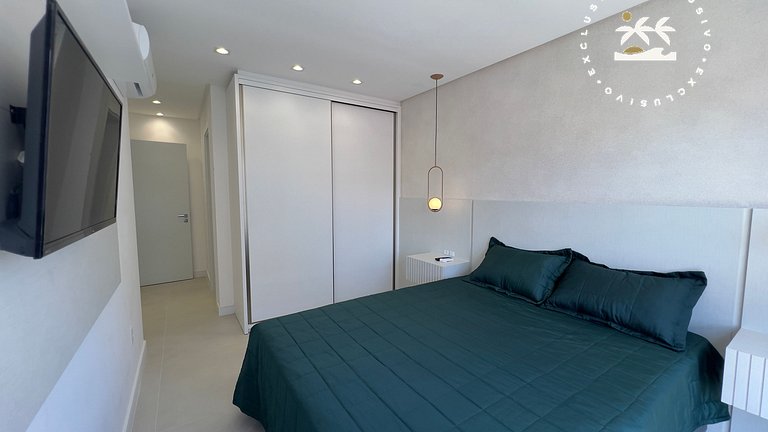 Barbados 302 - Apartamento com 2 suítes - 200 metros da prai