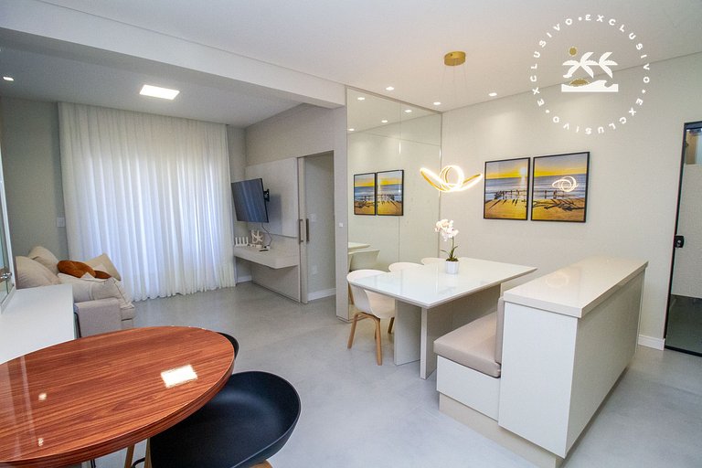 Brisas do Sul 102 - Excelente apartamento 2 quartos com vist