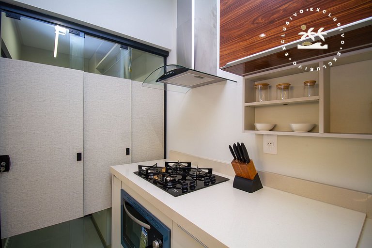 Brisas do Sul 102 - Excelente apartamento 2 quartos com vist