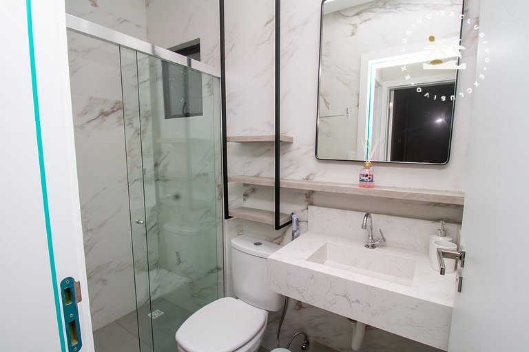 Brisas do Sul 102 - Excelente apartamento 2 quartos com vist