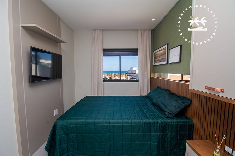 Brisas do Sul 102 - Excelente apartamento 2 quartos com vist