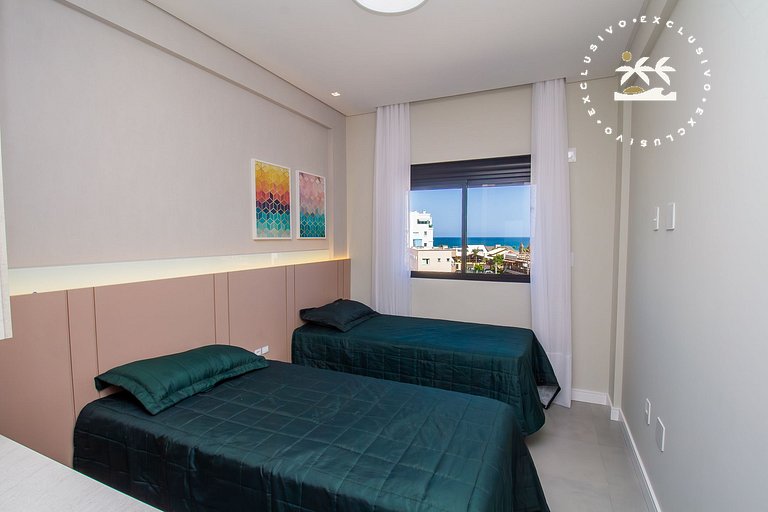 Brisas do Sul 102 - Excelente apartamento 2 quartos com vist