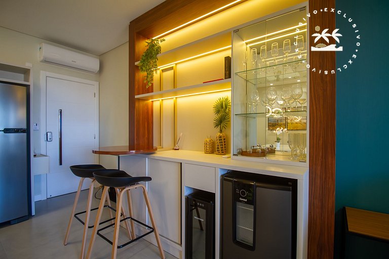 Brisas do Sul 102 - Excelente apartamento 2 quartos com vist