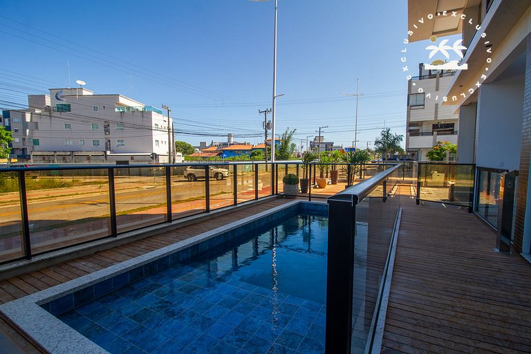 Brisas do Sul 102 - Excelente apartamento 2 quartos com vist
