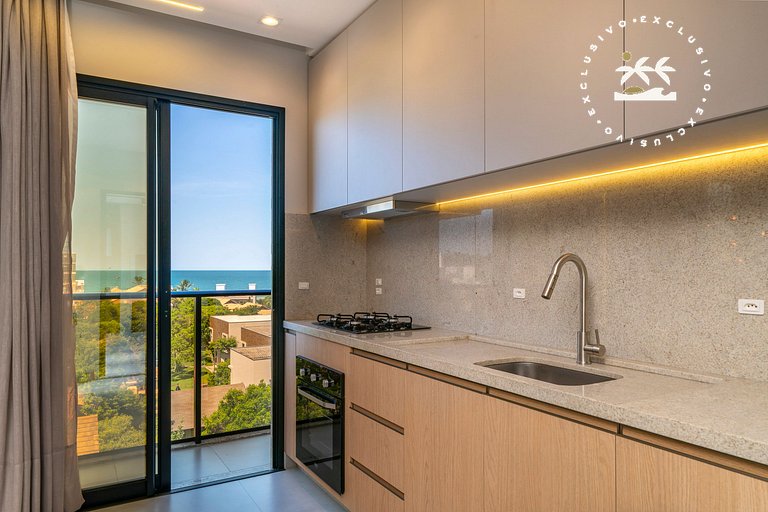 Paradise 205 - Cobertura duplex 2 suítes à 100 metros da Pra