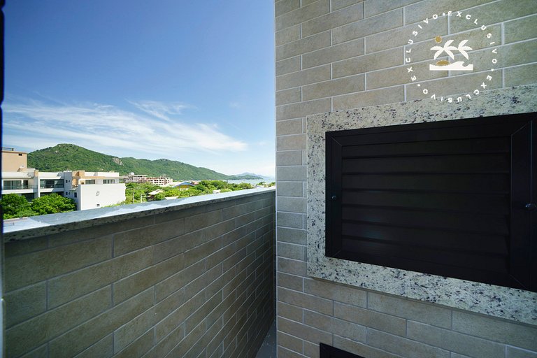 Paradise 205 - Cobertura duplex 2 suítes à 100 metros da Pra