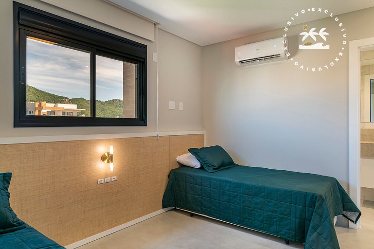 Paradise 205 - Cobertura duplex 2 suítes à 100 metros da Pra