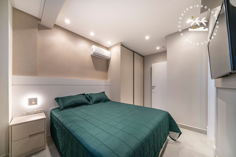 Paradise 205 - Cobertura duplex 2 suítes à 100 metros da Pra