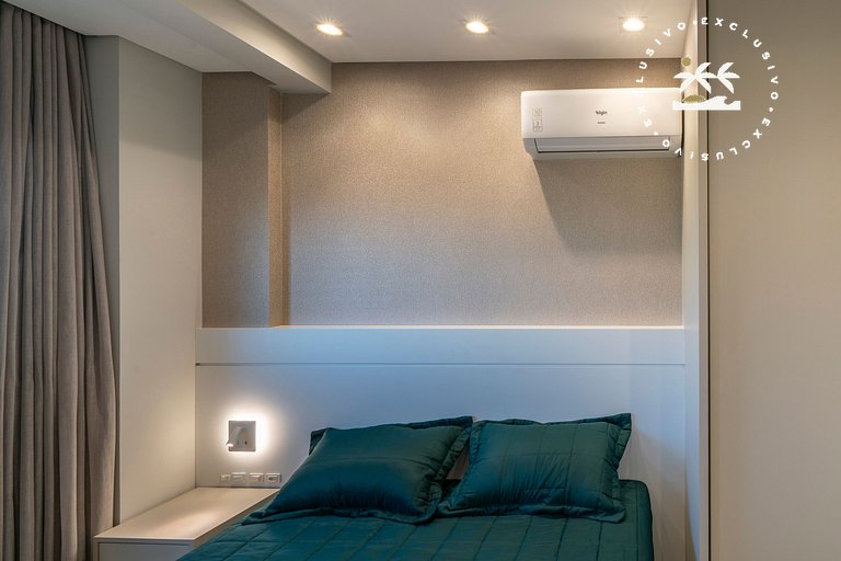Paradise 205 - Cobertura duplex 2 suítes à 100 metros da Pra