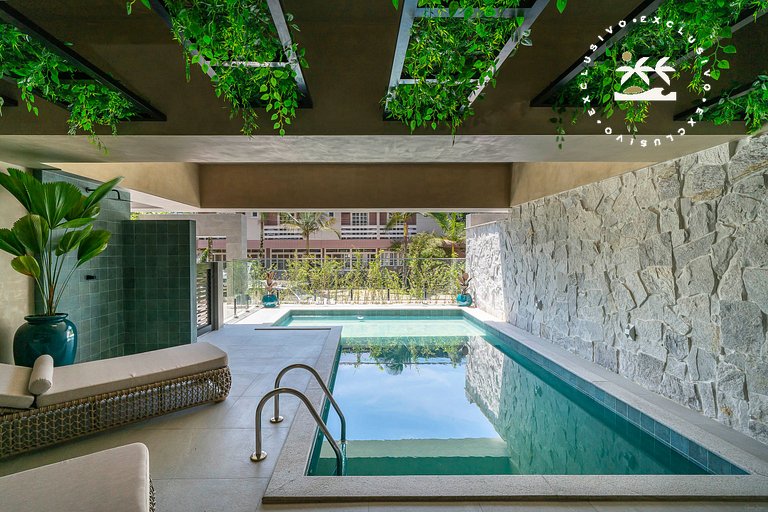 Paradise 205 - Cobertura duplex 2 suítes à 100 metros da Pra