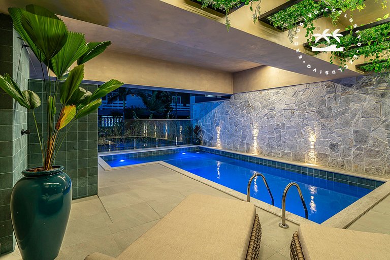 Paradise 205 - Cobertura duplex 2 suítes à 100 metros da Pra