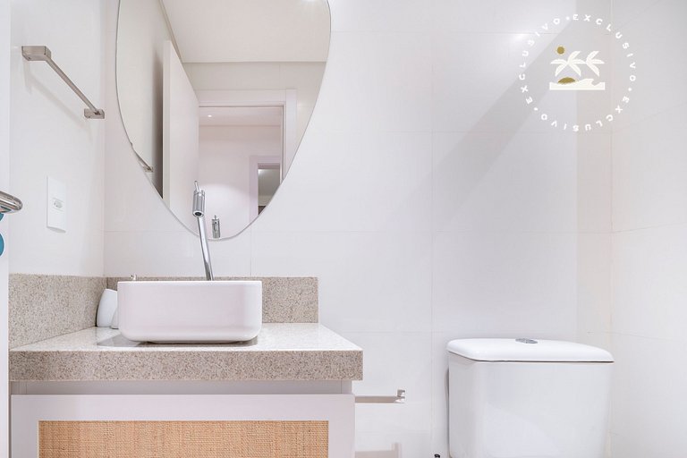 Terrazzo 405B - Apartamento 02 quartos - Acomoda até 04 pess