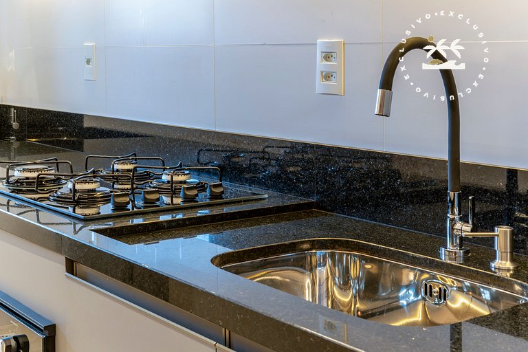 Terrazzo 405B - Apartamento 02 quartos - Acomoda até 04 pess