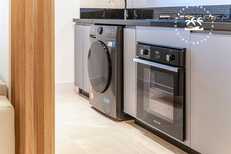 Terrazzo 405B - Apto 2 quartos em condomínio de luxo à 300 m