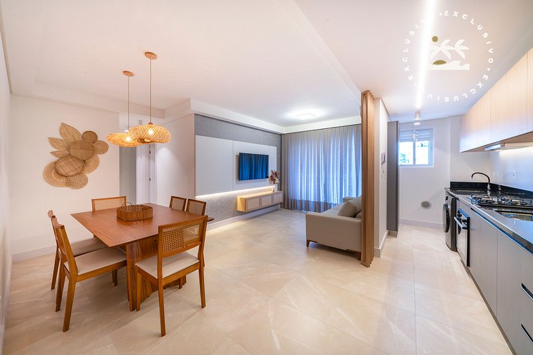 Terrazzo 405B - Apartamento 02 quartos - Acomoda até 04 pess