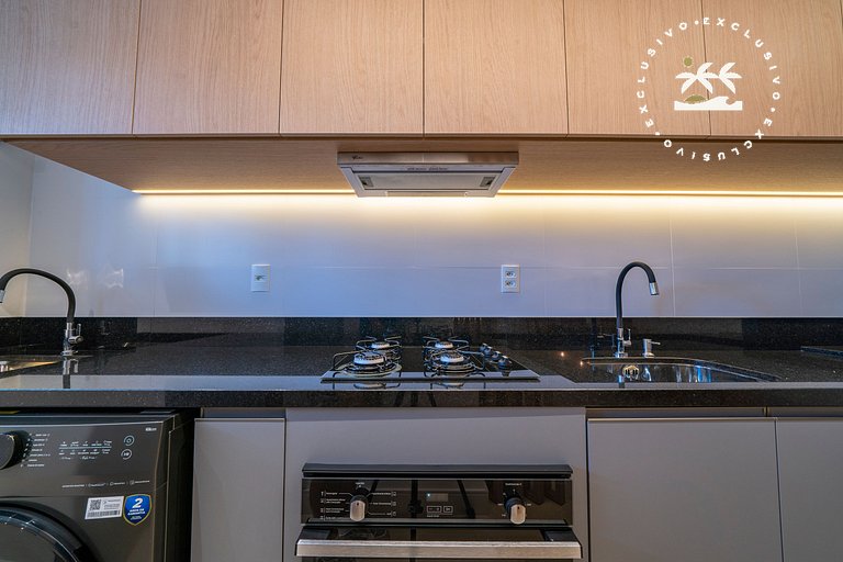 Terrazzo 405B - Apto 2 quartos em condomínio de luxo à 300 m