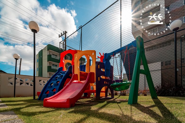 Terrazzo 405B - Apto 2 quartos em condomínio de luxo à 300 m